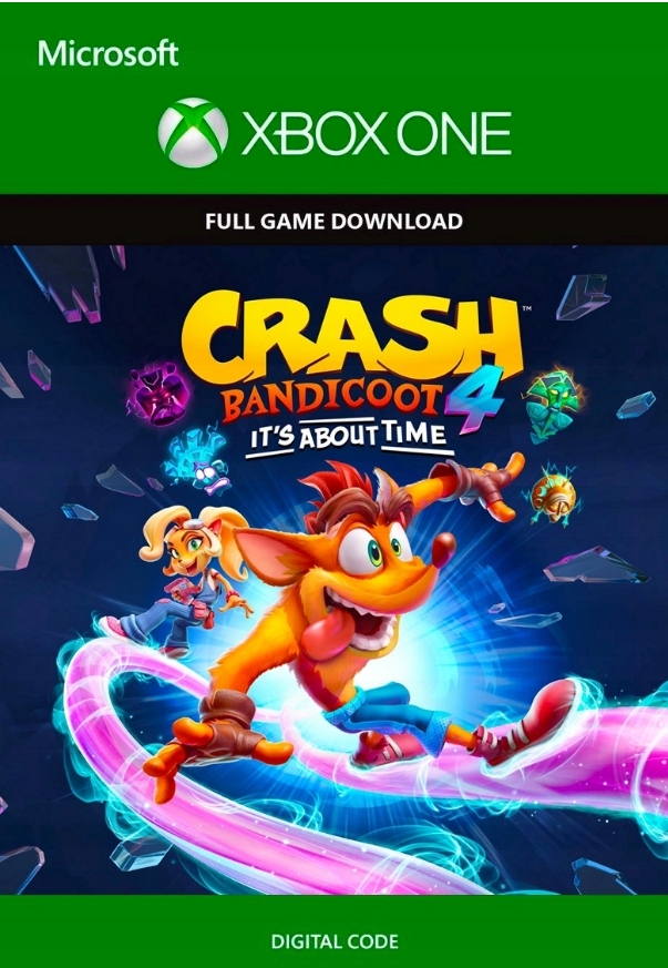 Crash Bandicoot 4 It's About Time Klucz Xbox One Series Pl Bonusowa Gra