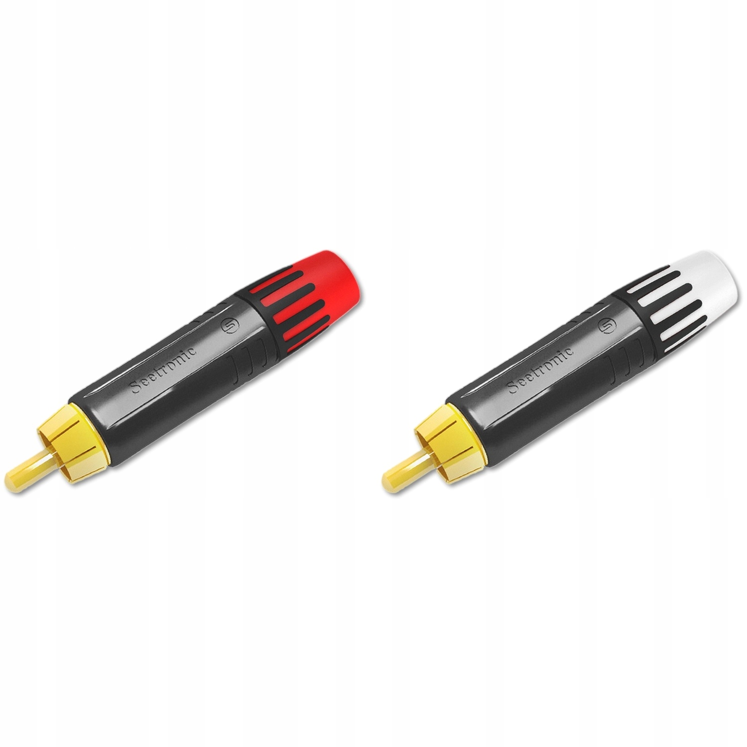 WTYK CINCH STEREO ZŁĄCZA RCA KOMPLET SEETRONIC MT380-2 i MT380-9