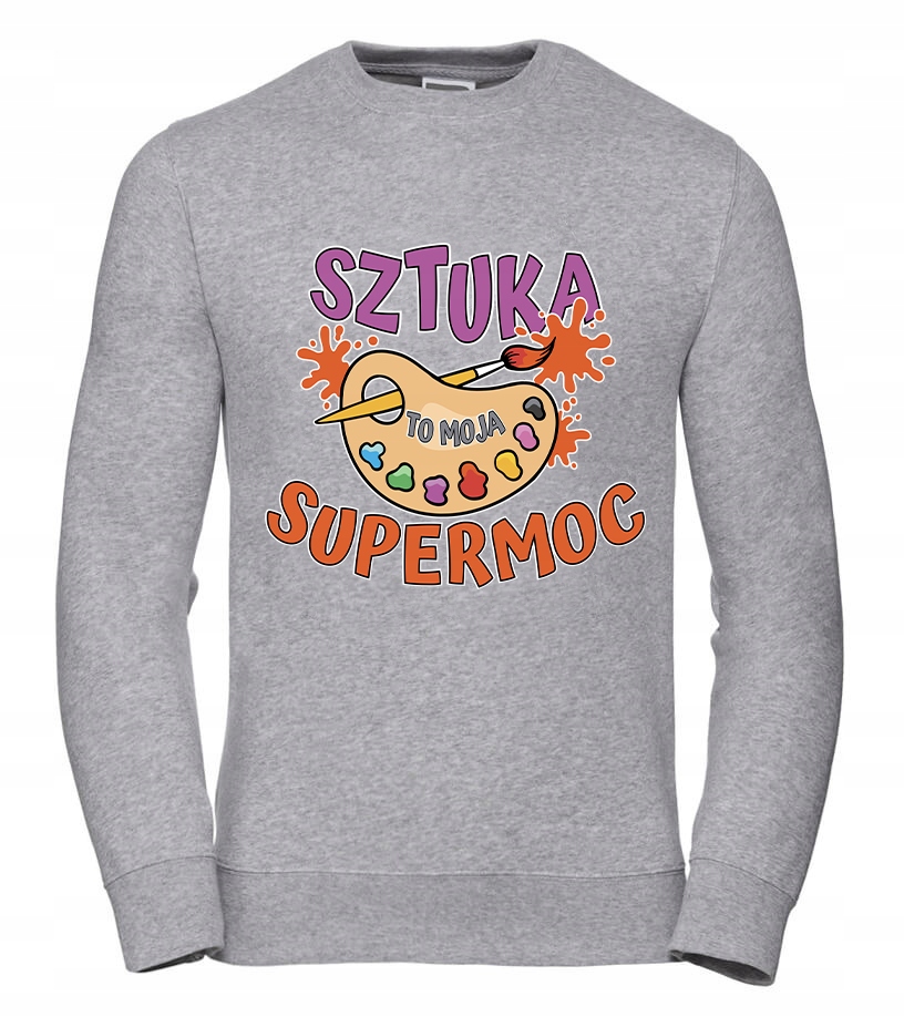 Pánská Mikina Umění je moje superschopnost Xs Šedá Pro něj Chlapa Manžela Chlapa