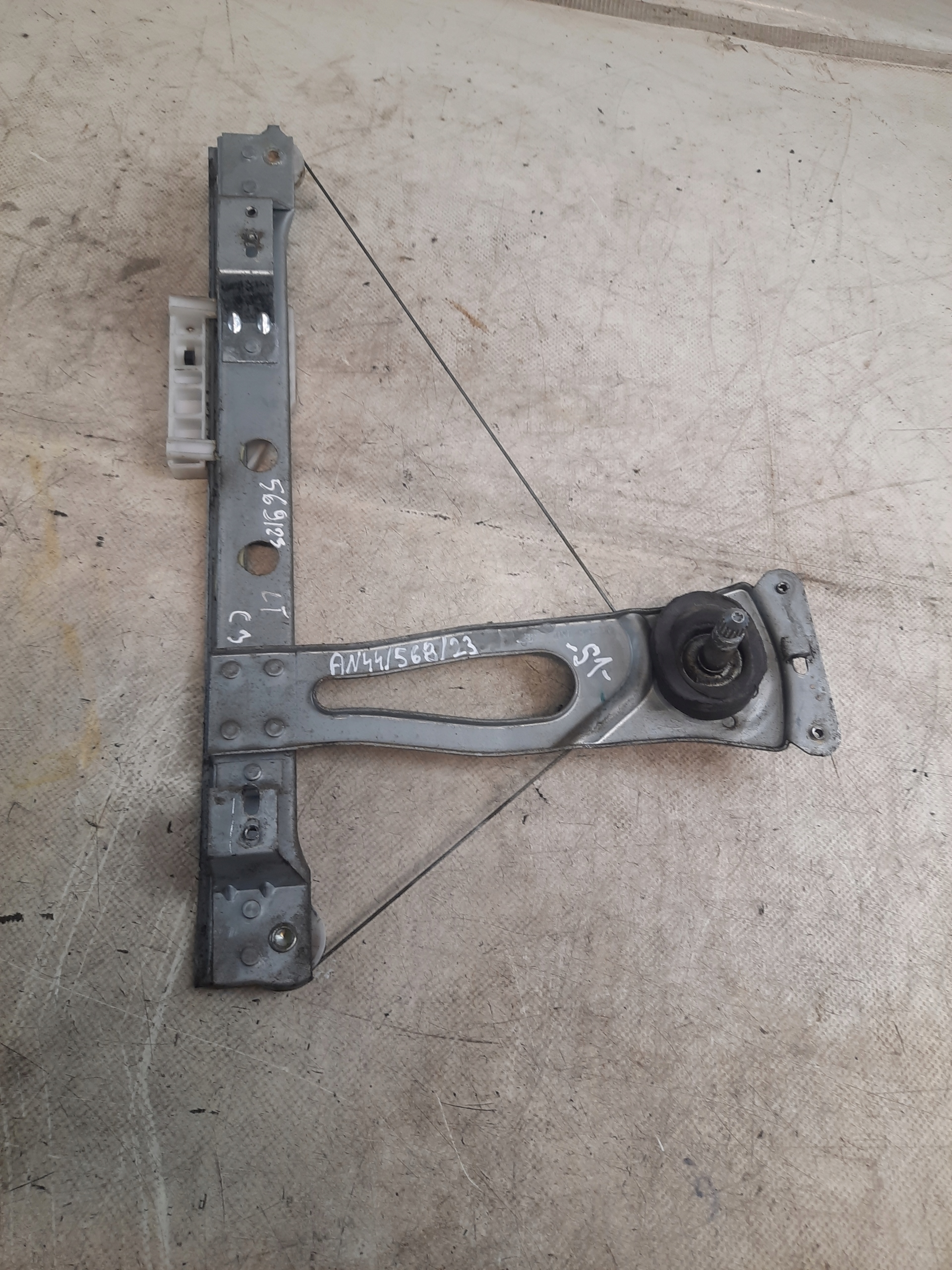 9680027480 mechanism windows left rear part Citroen C3 and 0