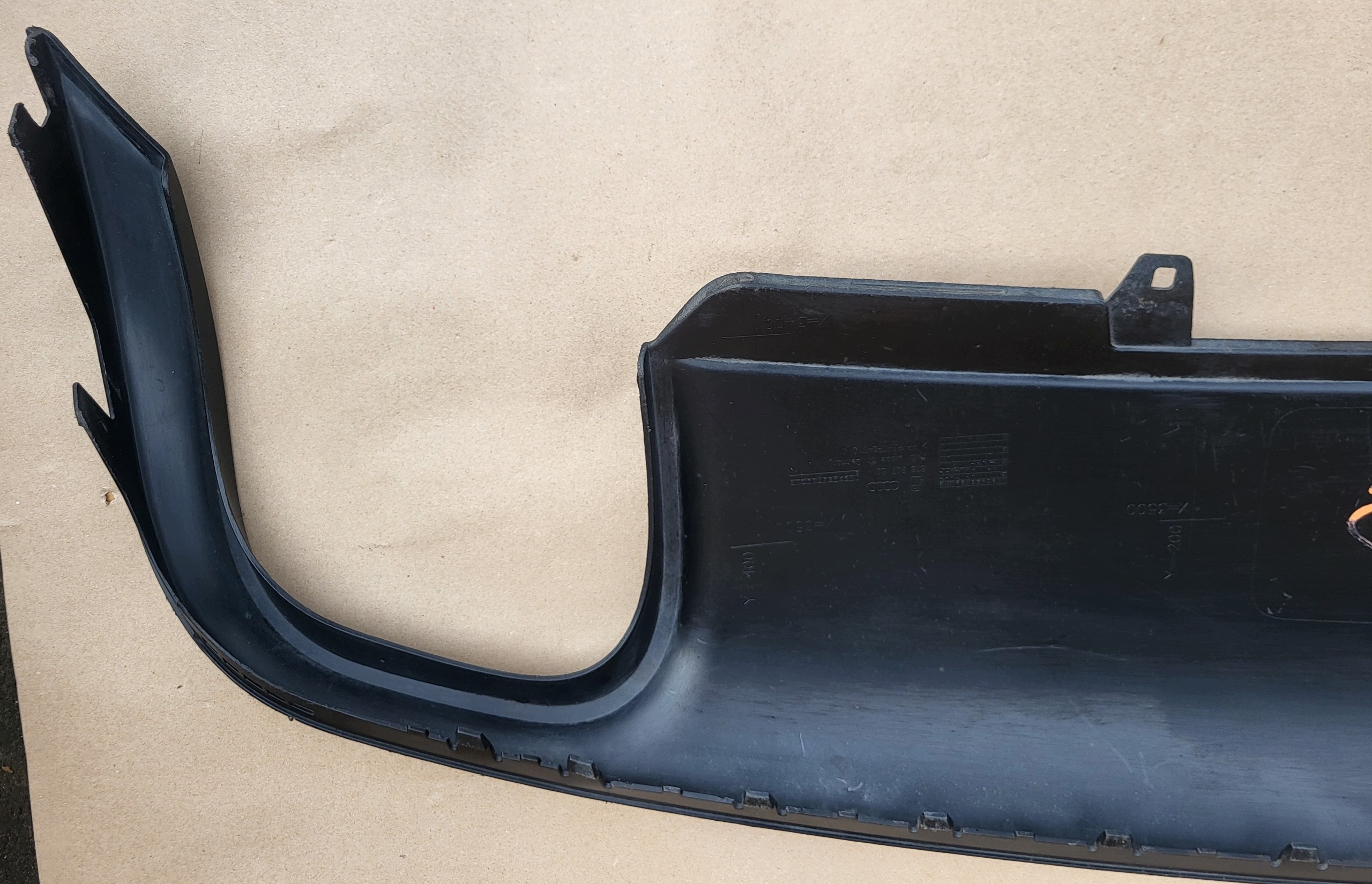 spoiler accessori diffusore Paraurti posteriore SPOILER AUDI A5 B8 8t8 SPORTBACK OE