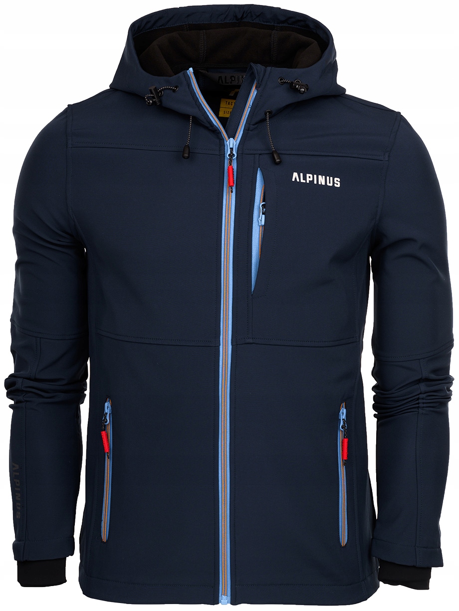 

Alpinus kurtka męska softshell z kapturem roz.M