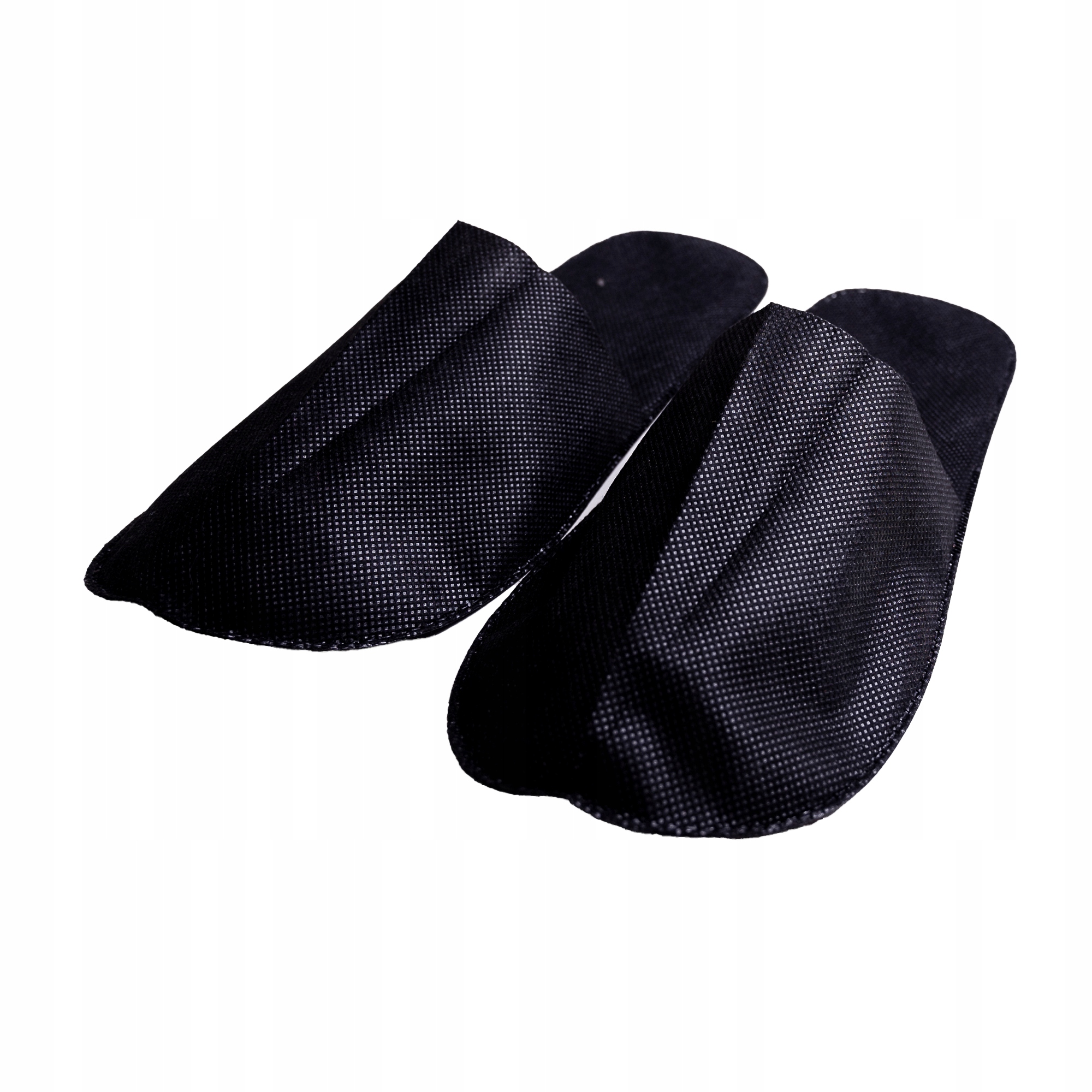 Papuče Na Jedno Použití Netkané Kryté Černé 50 Par Samostatně Qms Line Standard