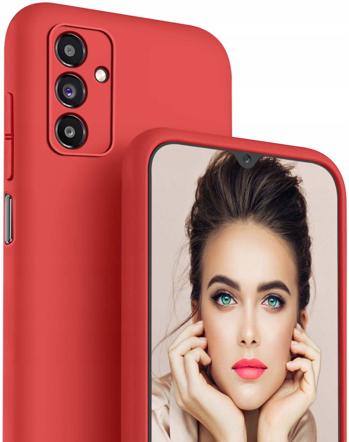 

Etui Silicone Case Szkło do Samsung Galaxy M13