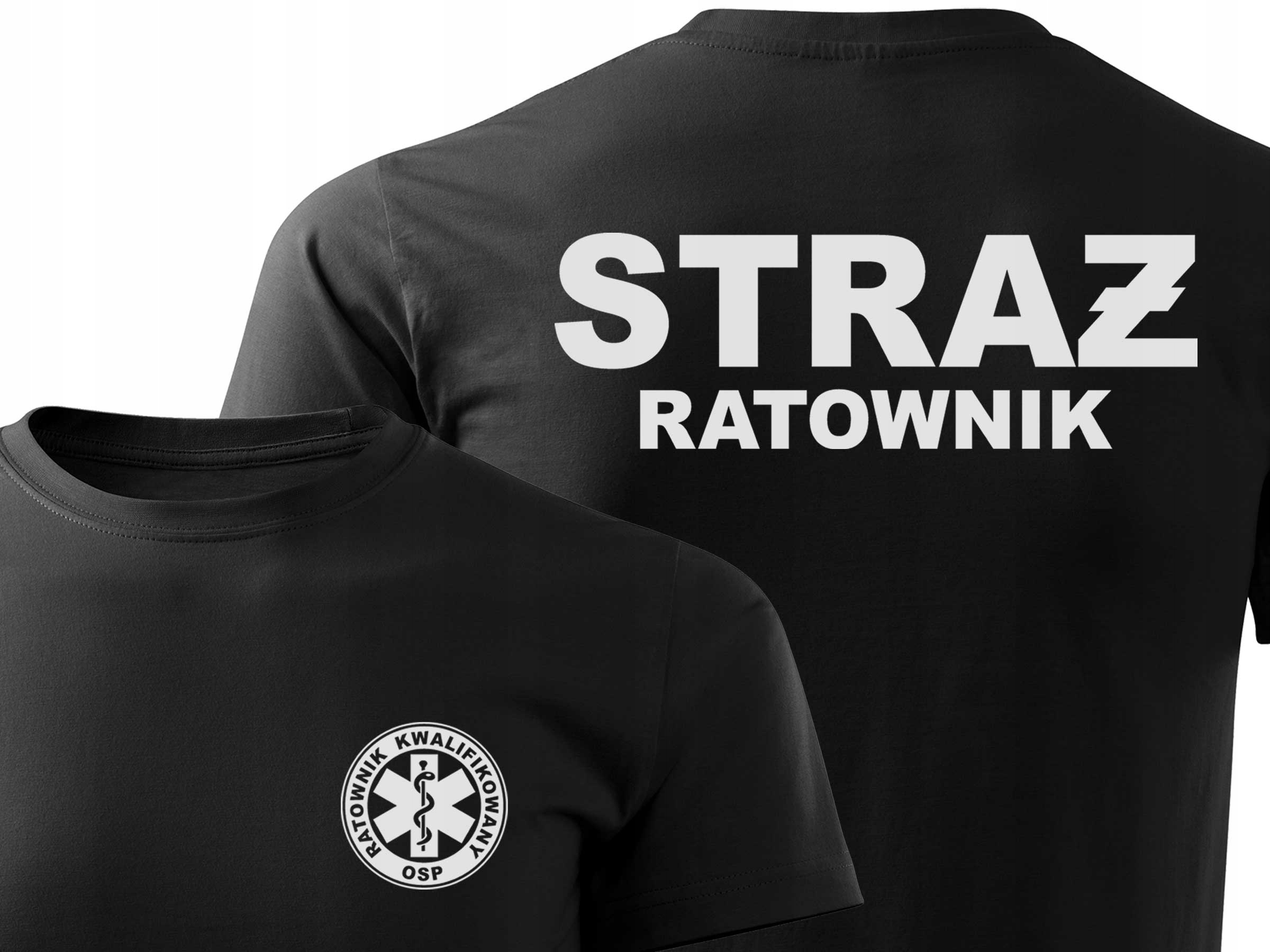 

Odblaskowa Koszulka T-shirt Straż Ratownik Osp L