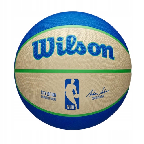 Piłka do kosza Wilson Nba Milwaukee Bucks Team City Edition Icon Basketball