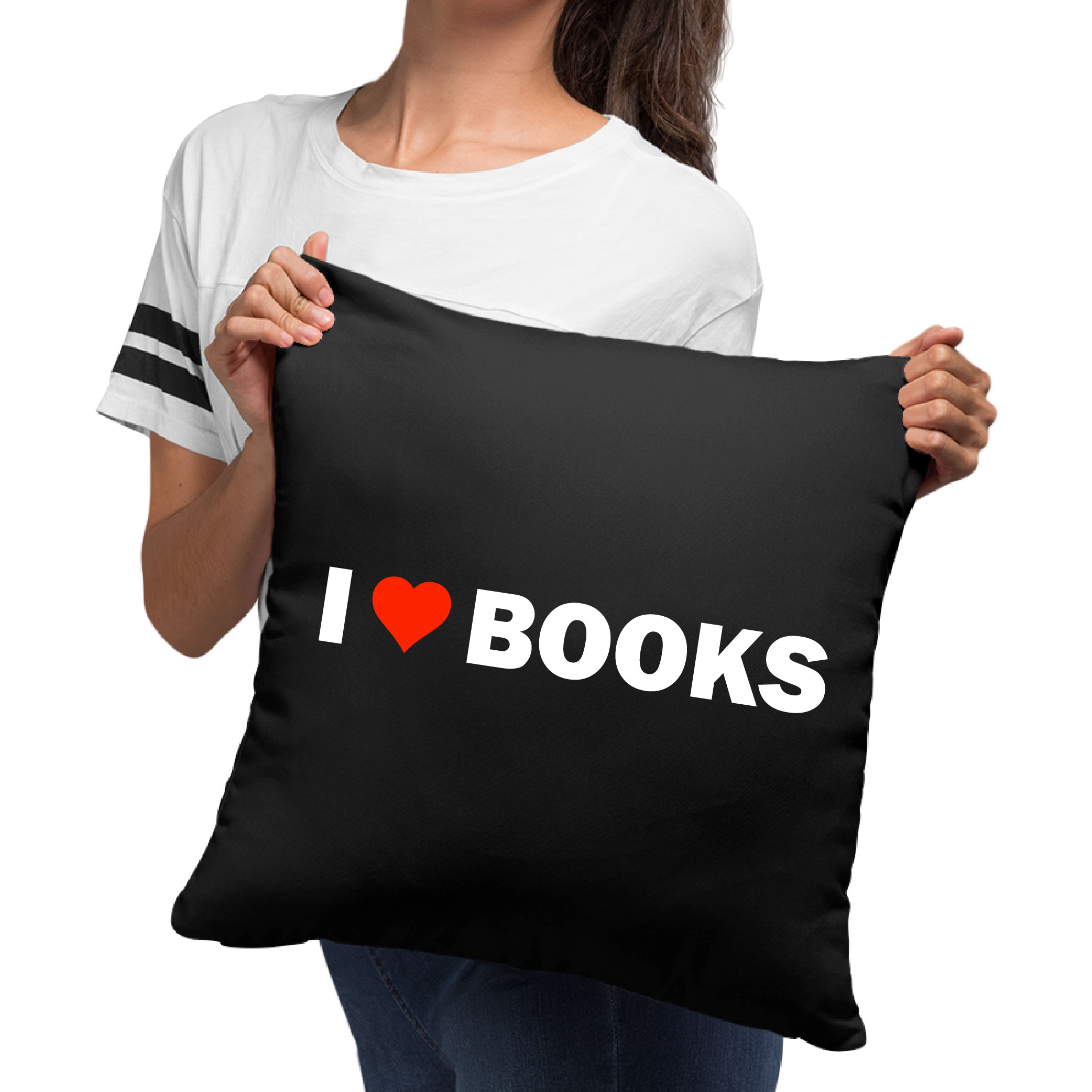 

Poduszka Kocham Książki I Love Books Czytelnik