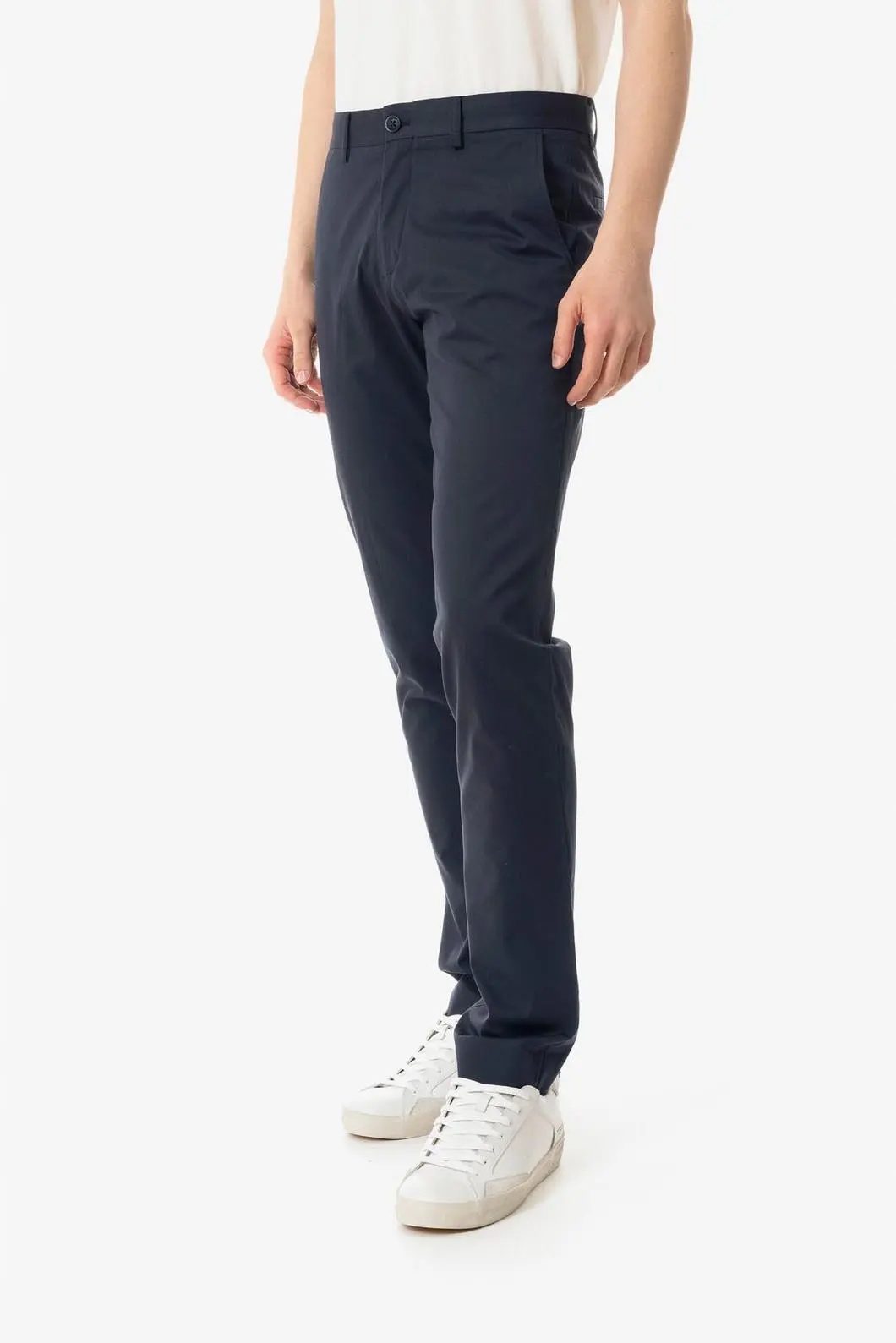Marciano Guess Modré Chinos Kalhoty (48)