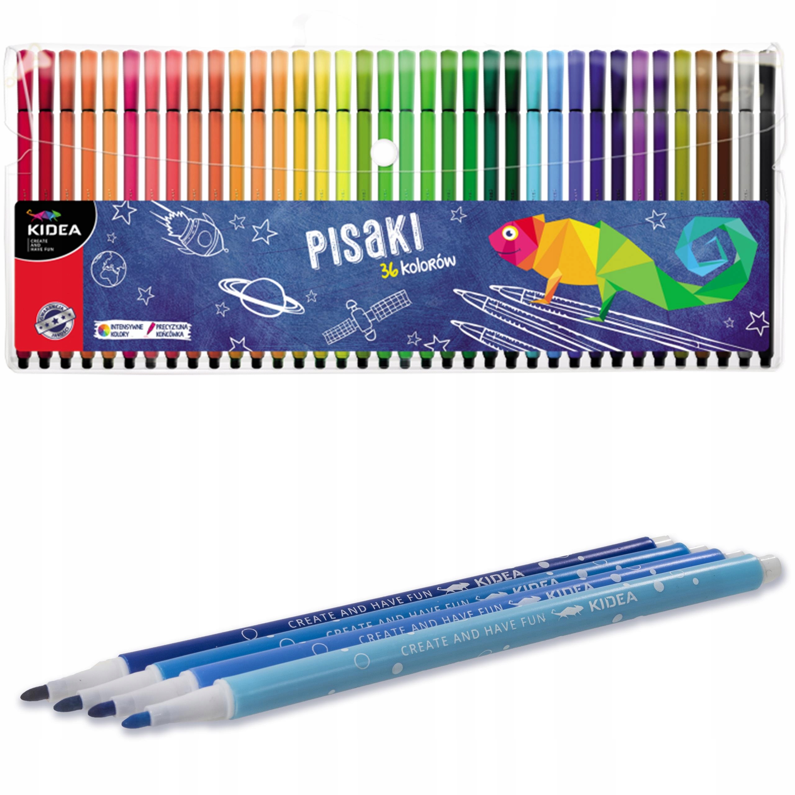 

Pisaki Flamastry Mazaki Kidea W Etui