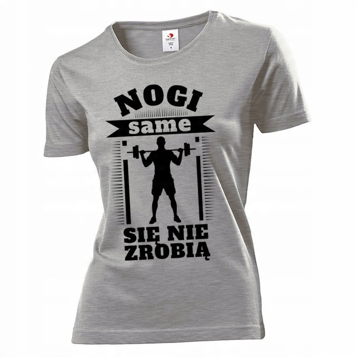 

Koszulka damska Nogi same się nie zrobią M