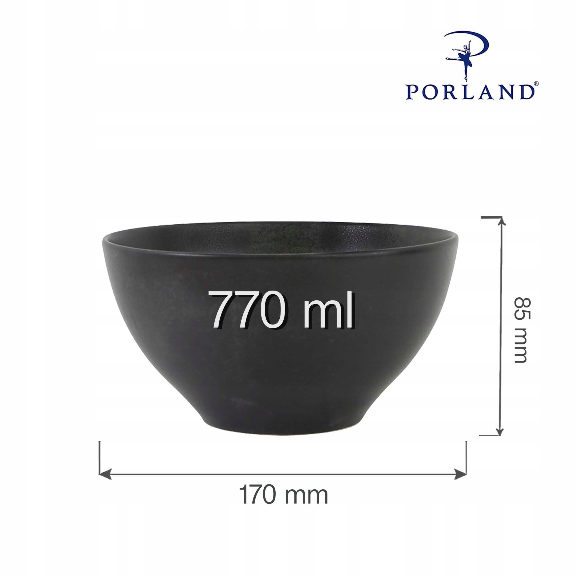 Miska Coal 770 ml Marka Fine Dine