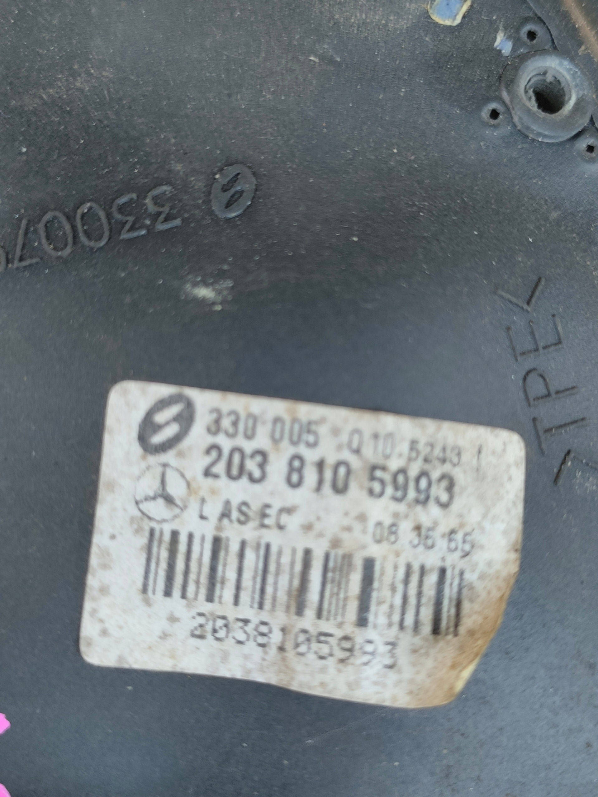 mirror left 9 PIN MERCEDES E W211 2038105993 A2038105993