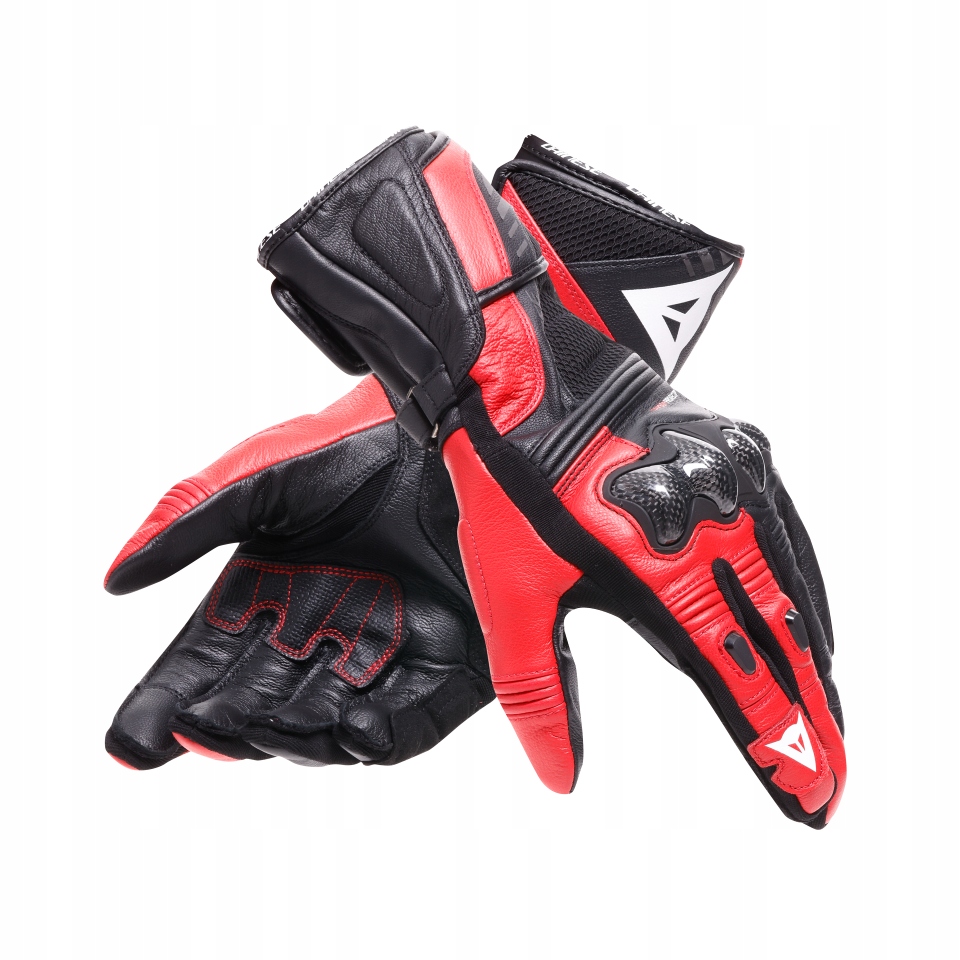 Motocyklové rukavice Dainese Reacto Carbon Long Čierno/červené M