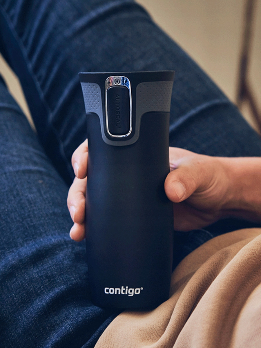 Kubek termiczny Contigo West Loop 2.0 470 ml Materiał stal nierdzewna
