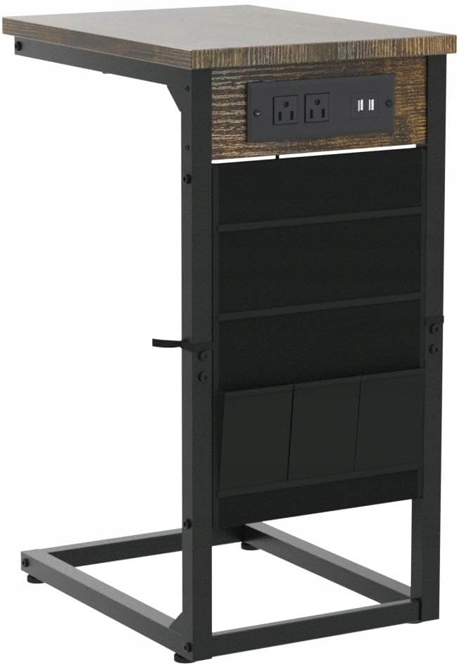 Konferenčný stolík s vreckom, nastaviteľná výška 58-85 cm