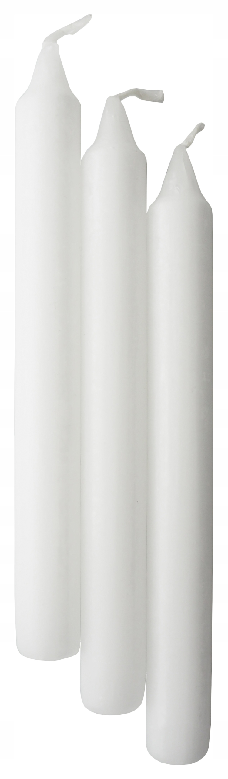 

Świeca stołowa biała fi 2,1cm x 19,6cm 3szt