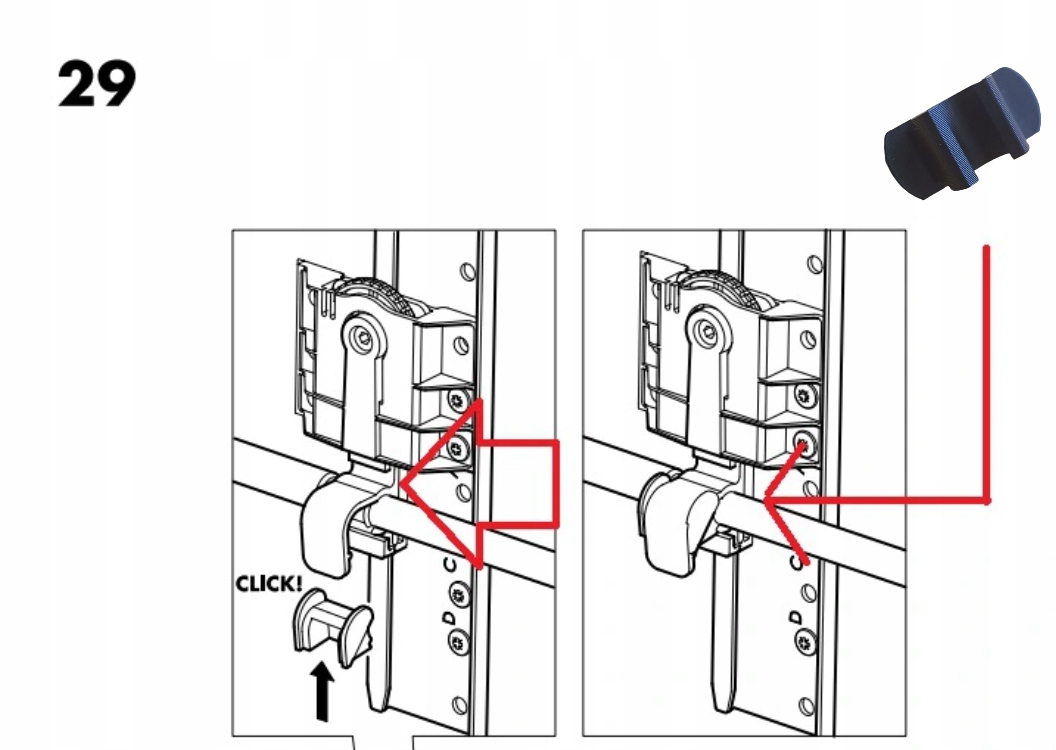 Uchwyt do zmywarki Ikea BEHJALPLIG Kod producenta Uchwyt do zmywarki Ikea BEHJALPLIG