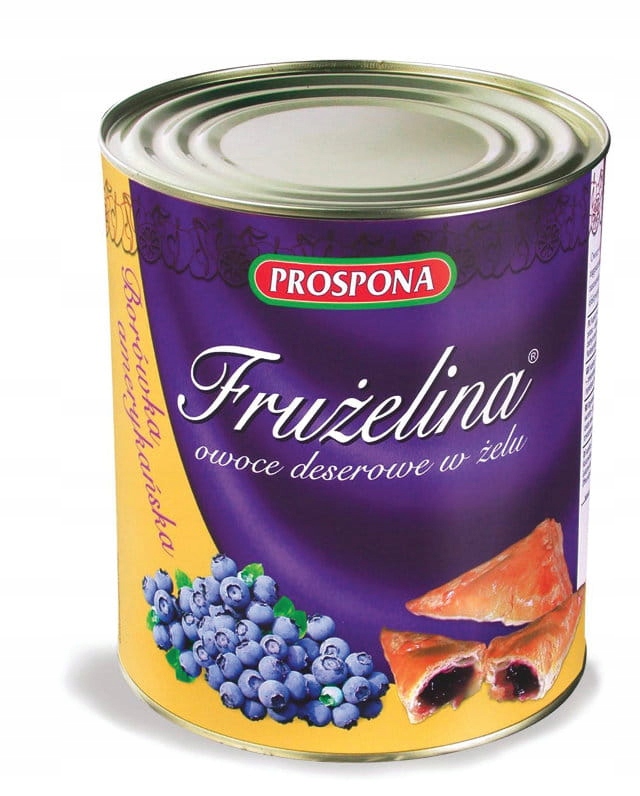 Frużelina borówka amerykańska w żelu 3,2 kg