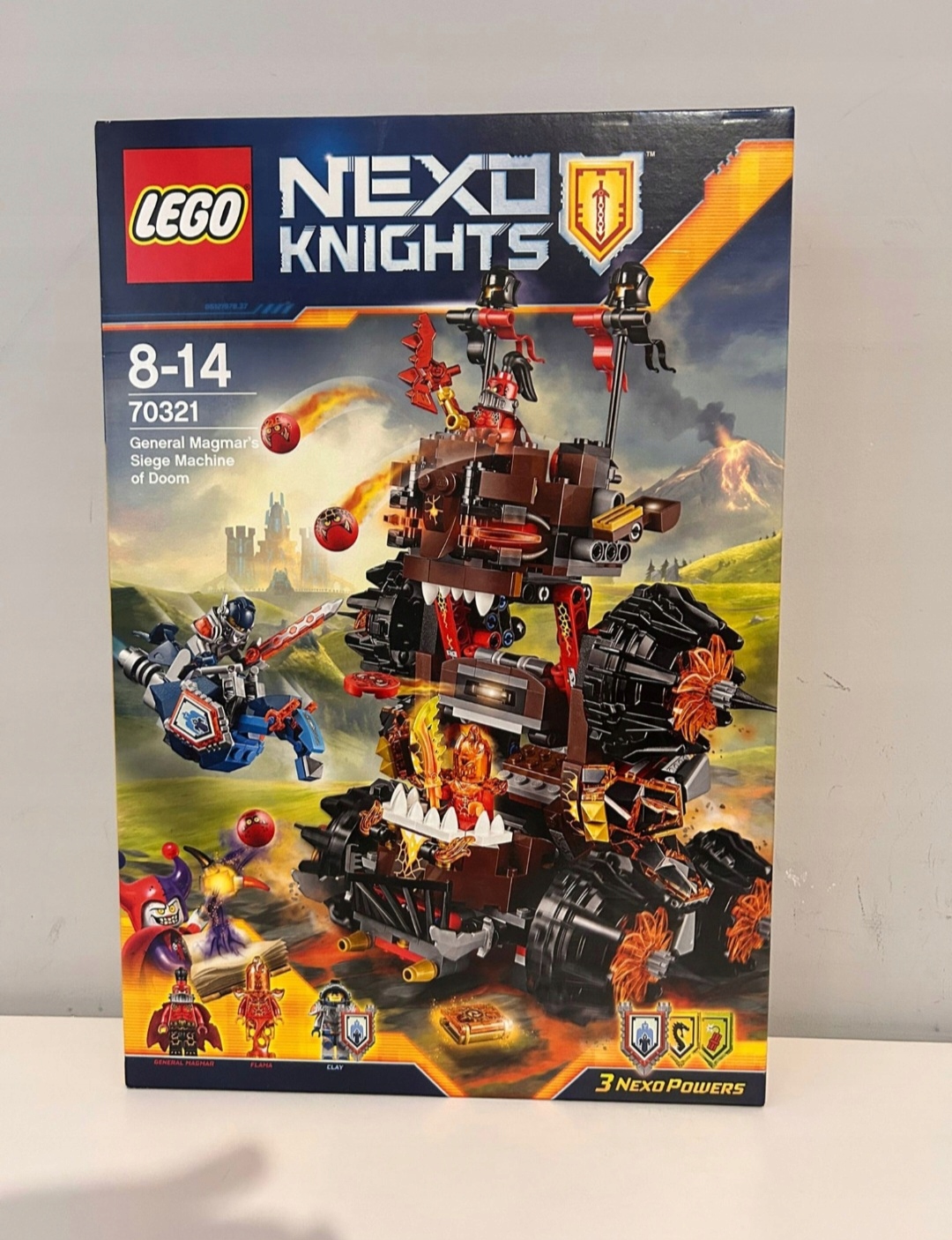 Lego Nexo Knights Machina 70321 oblężnicza generała Magmara Nowe
