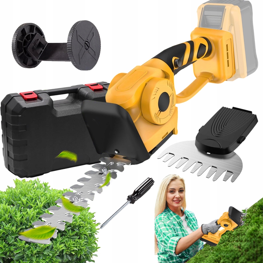 2W1 Nożyce Akumulatorowe Do Trawy I Krzewów Moc Do Dewalt 18V 20V Max