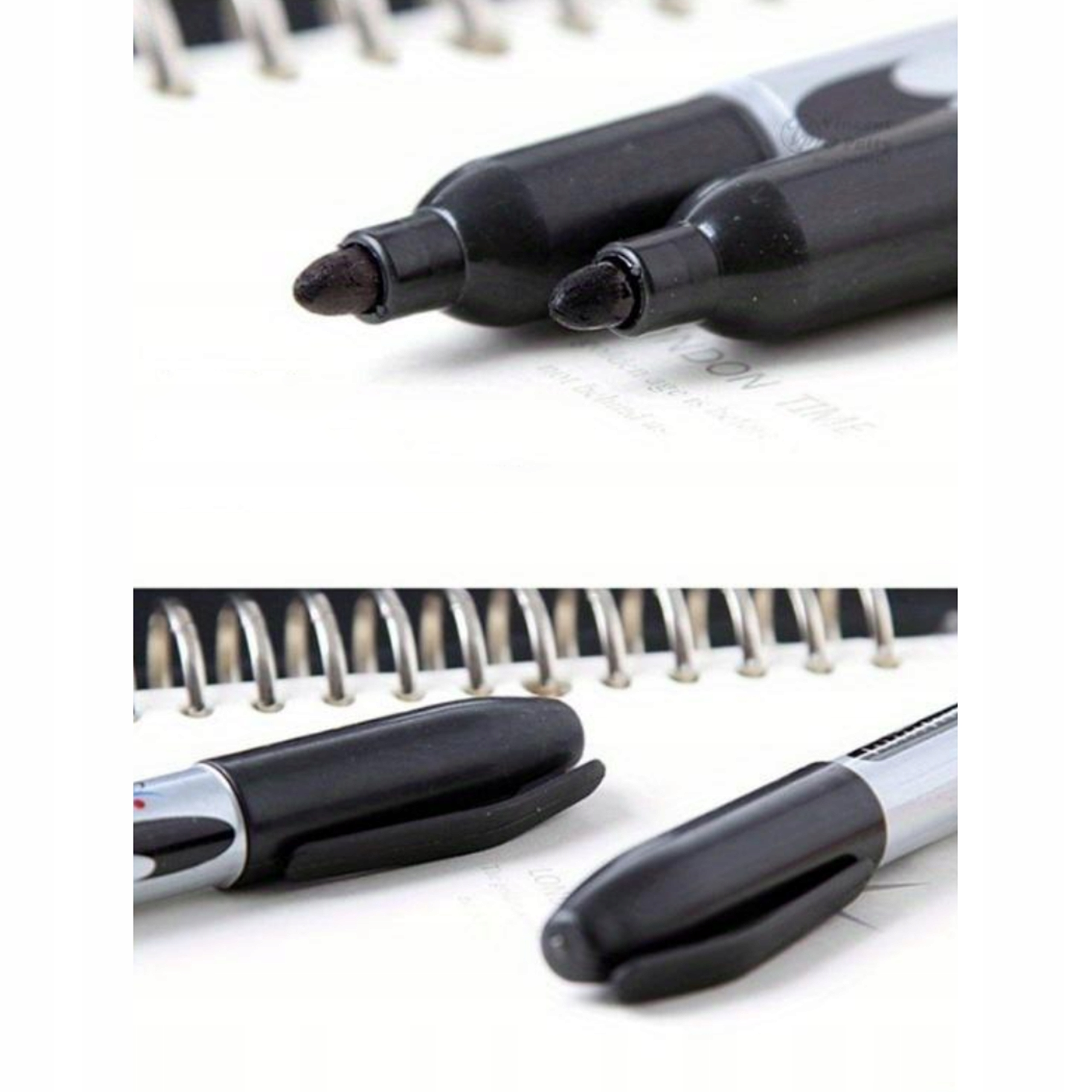 MARKER PERMANENTNY OKRĄGŁY MAZAK PISAK FLAMASTER KOLORY UNIWERSALNY Kolor różne kolory