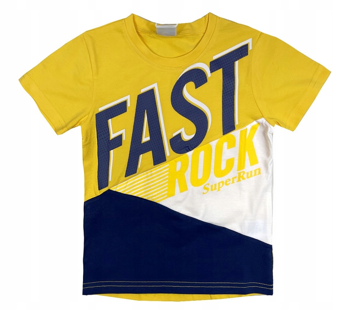

T-shirt koszulka Fast r 12 - 146/152 cm Yellow