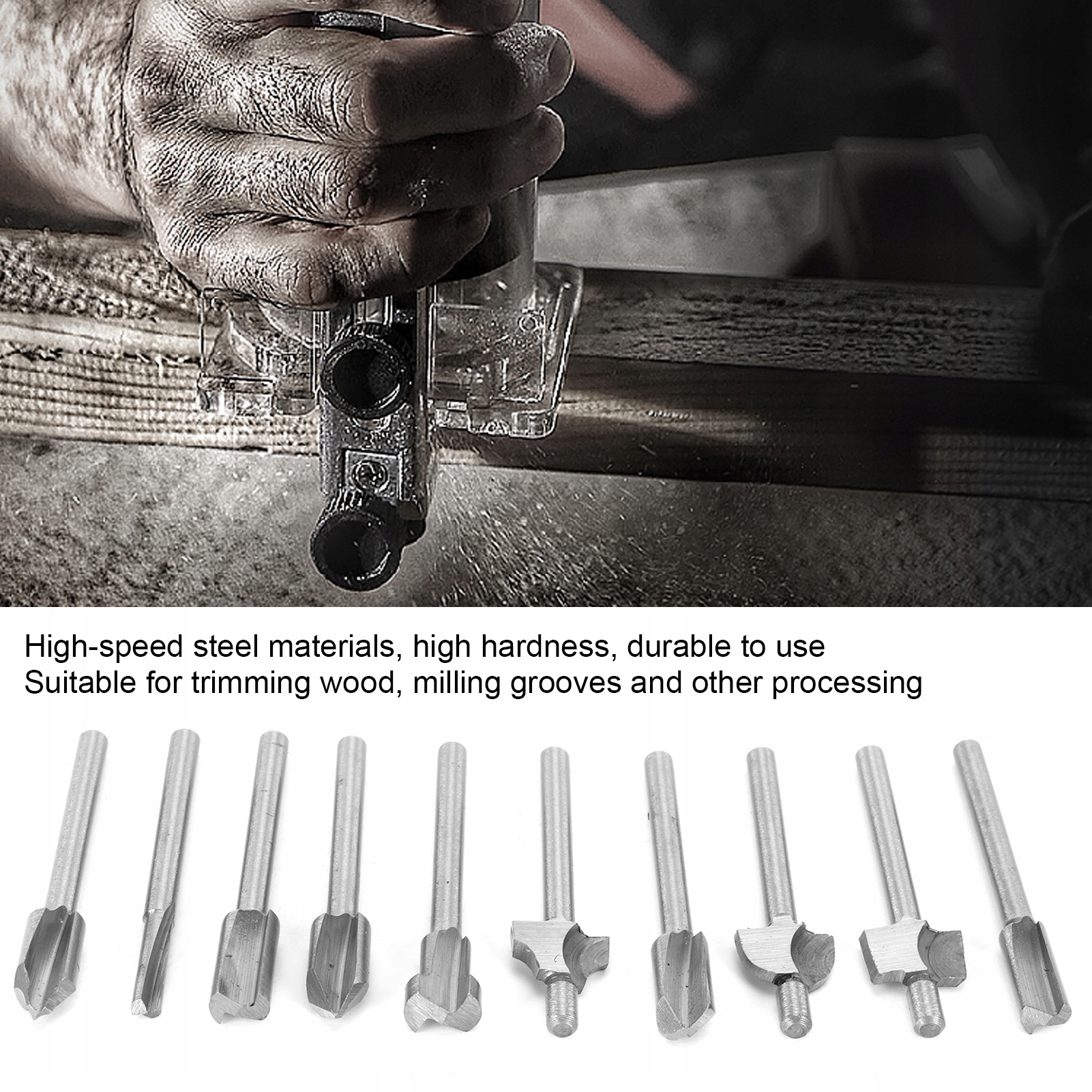 FREZY DIAMENTOWE MINI SZLIFIERKA 10SZT Zastosowanie inne