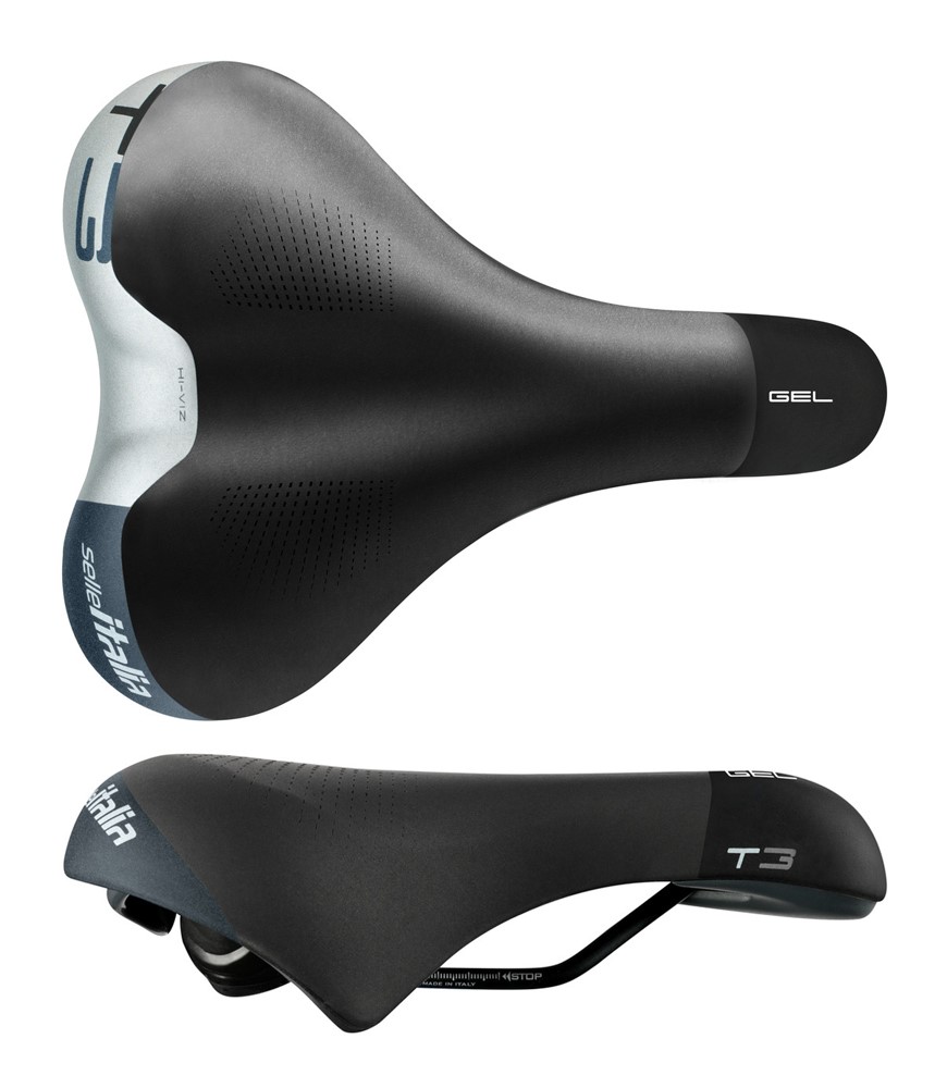 Siodło Selle Italia Sportouring T 3 S1, Fec Alloy Rail, Light Gel, 492g
