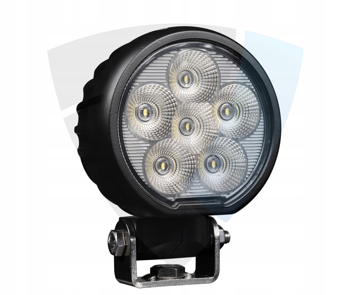 Led Pracovní Lampa Led 60W Diody Osram Kulatá Halogenová Mini 12-24V
