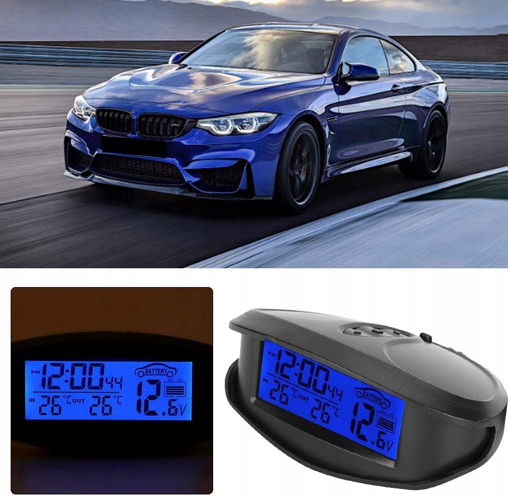 cyfrowy termometr samochodowy, EC98 cyfrowy LED Producent części Inny