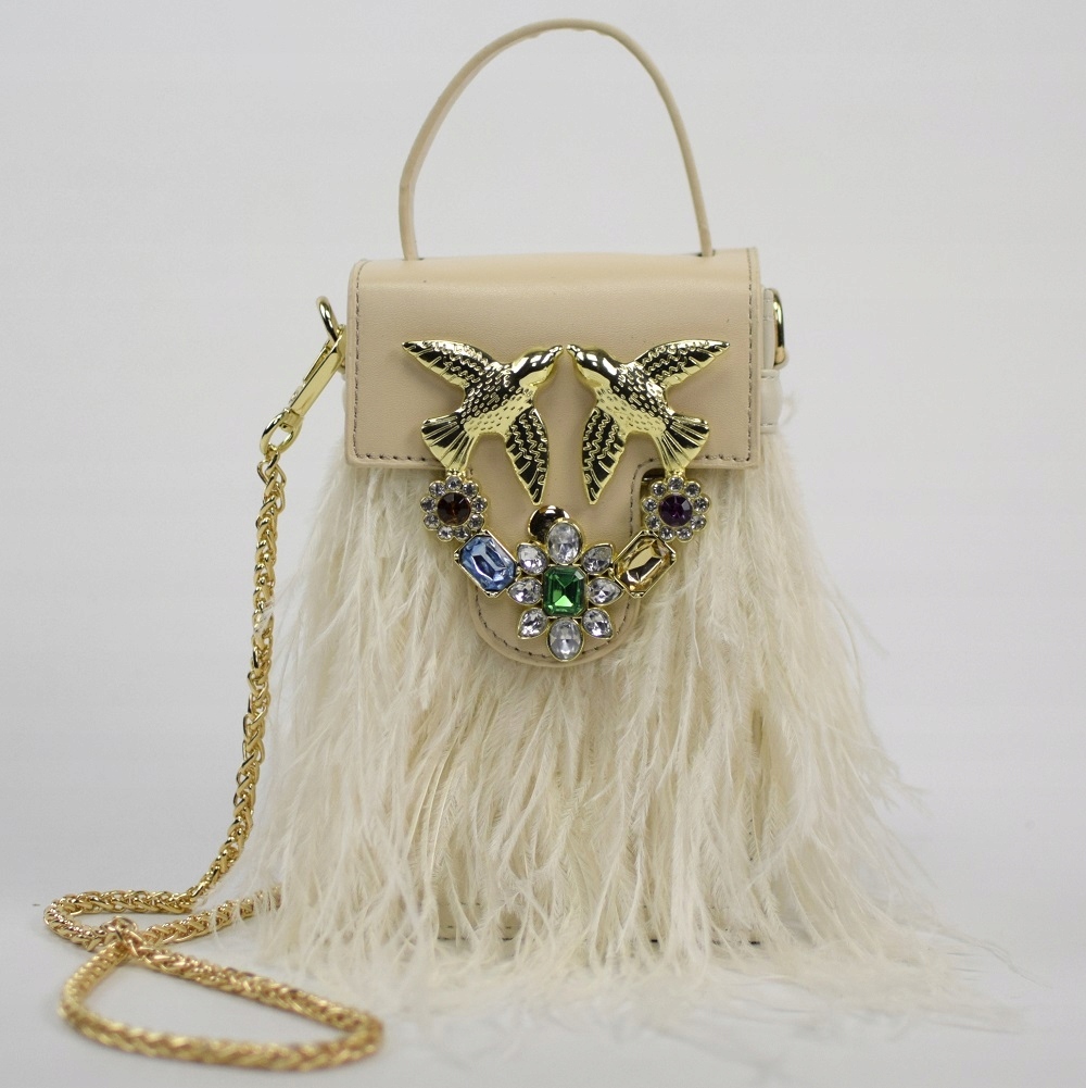 TOREBKA SASZETKA MASSIMO CONTTI BEŻOWA LUX 981D Marka Massimo Connti