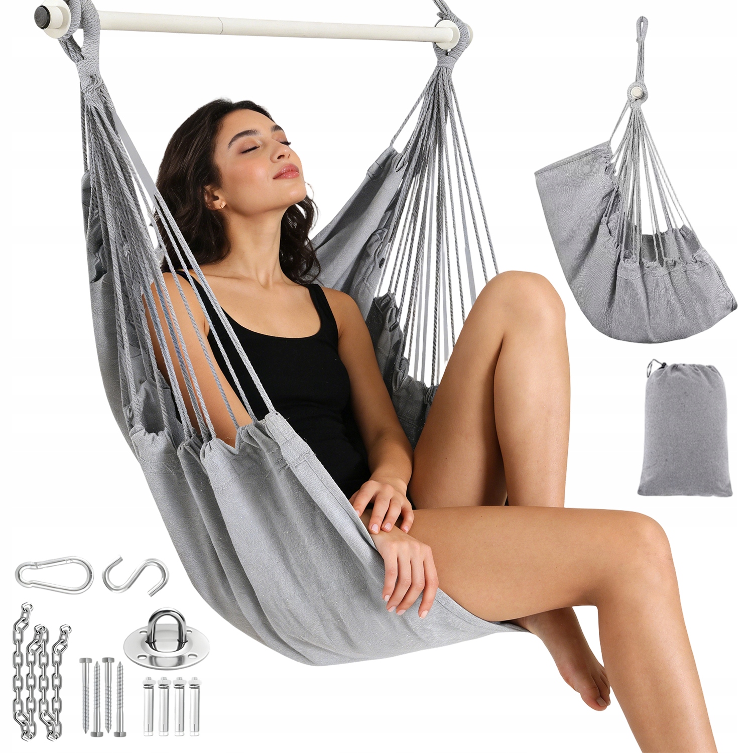 Houpací křeslo Gourmet, Houpací křeslo s 2 polštáři na sedadlo, 150 kg