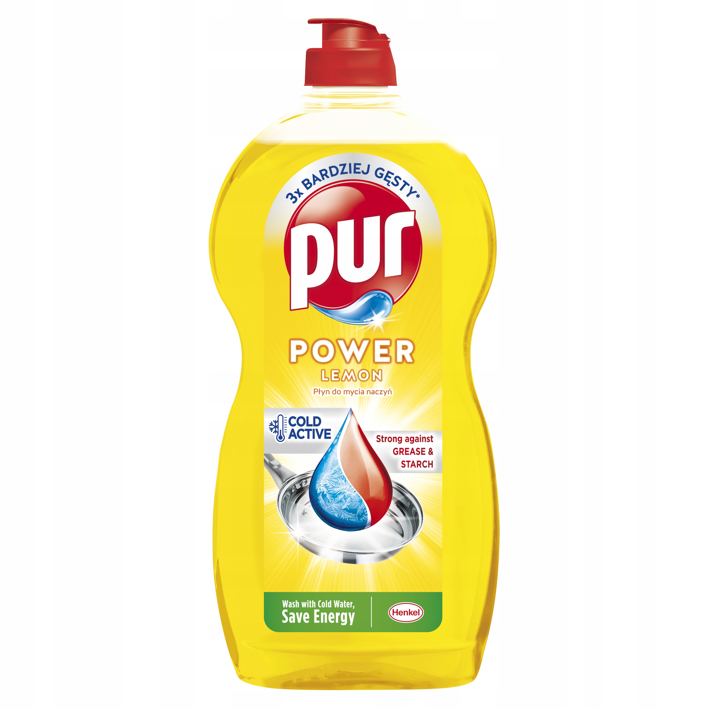 Pur Płyn do naczyń cytryna malina aloes 3x1,2l Kod producenta 9000101386417