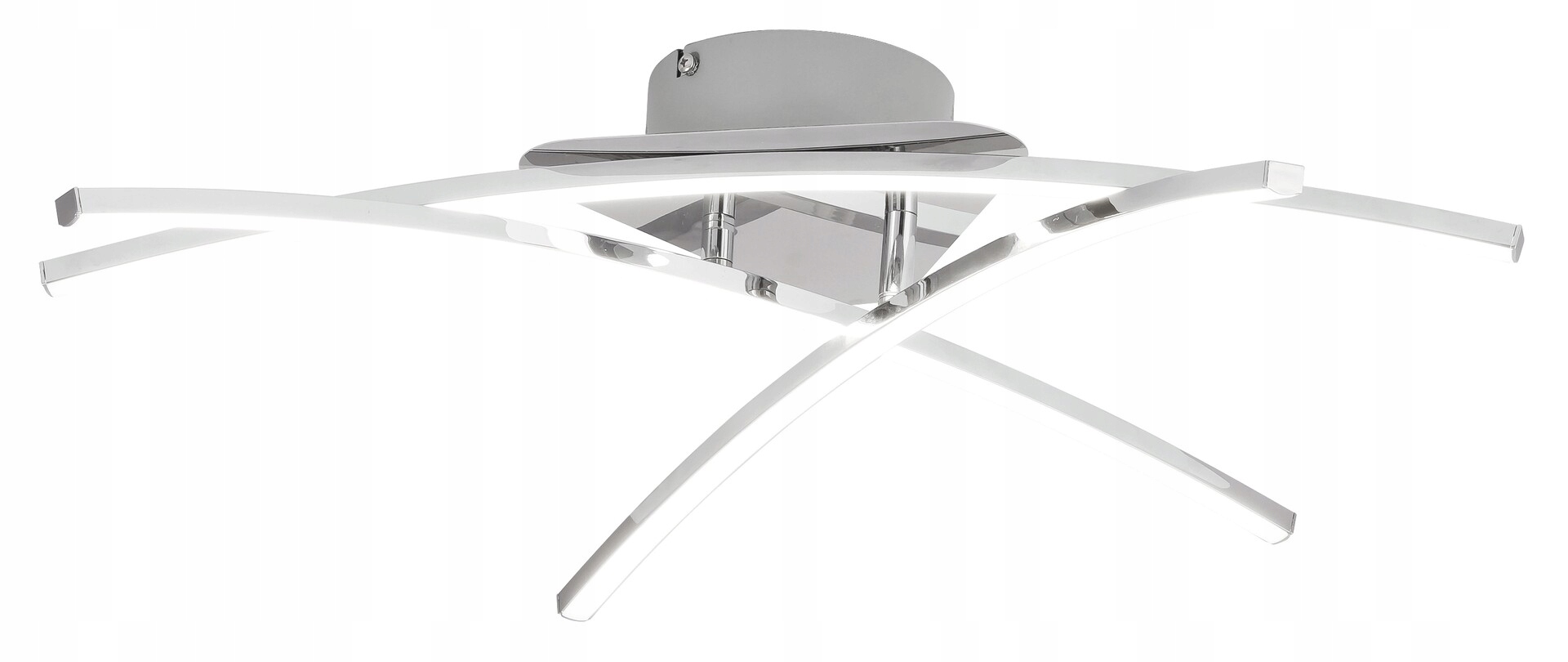 stropní svítidlo Led moderní chrom stropní svítidlo do obývacího pokoje ložnice Rabalux