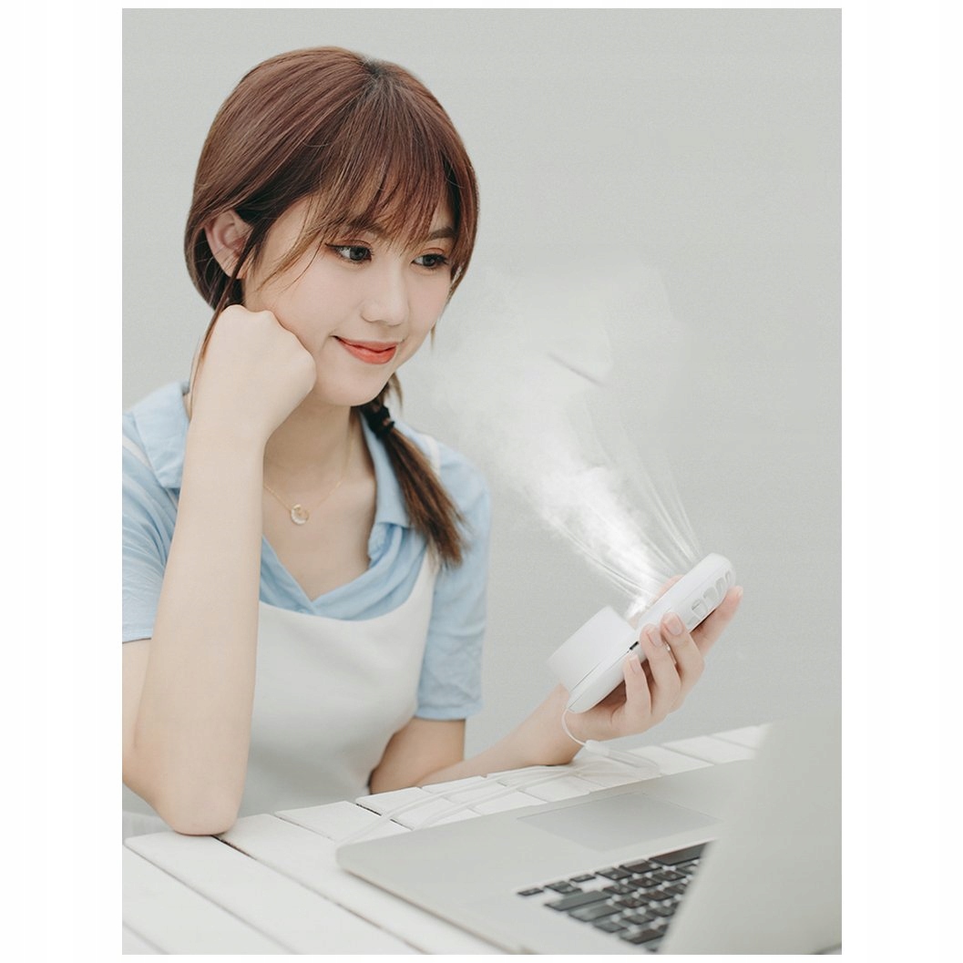 WENTYLATOR WIATRAK MINI Z NAWILŻACZEM LUSTERKIEM USB VITAMMY Model VITAMMY dream mist mirror