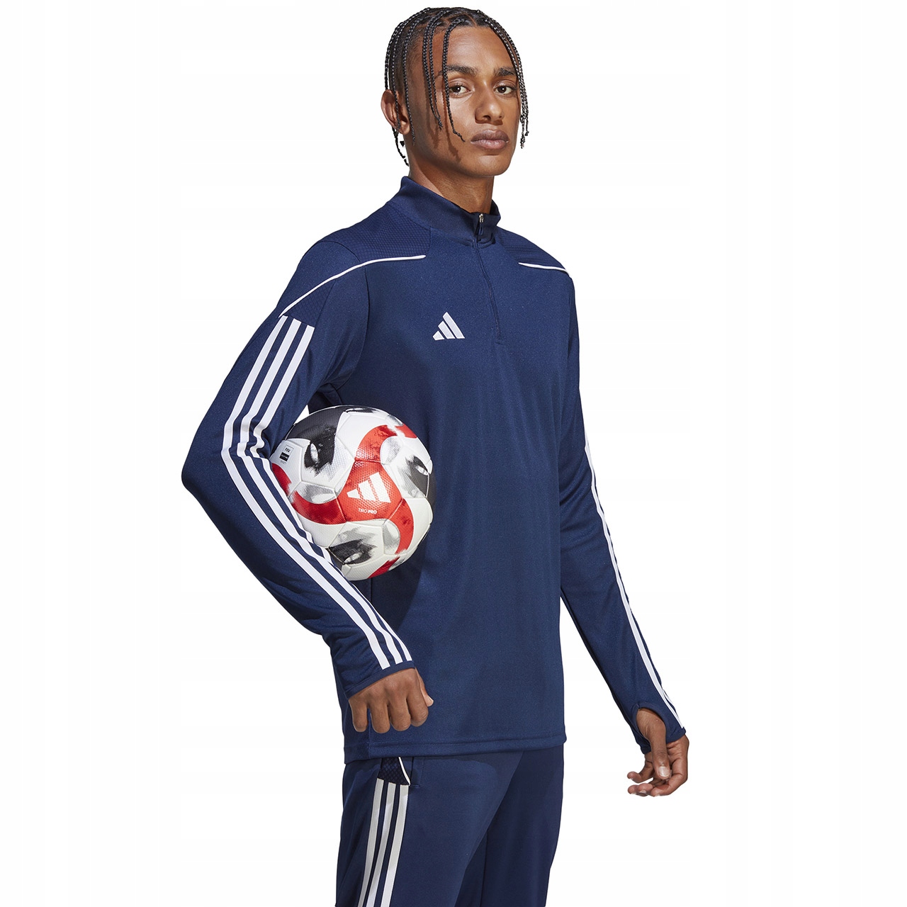 Pánská mikina adidas Tiro 23 League Training Top tmavě modrá HS7229 Xs