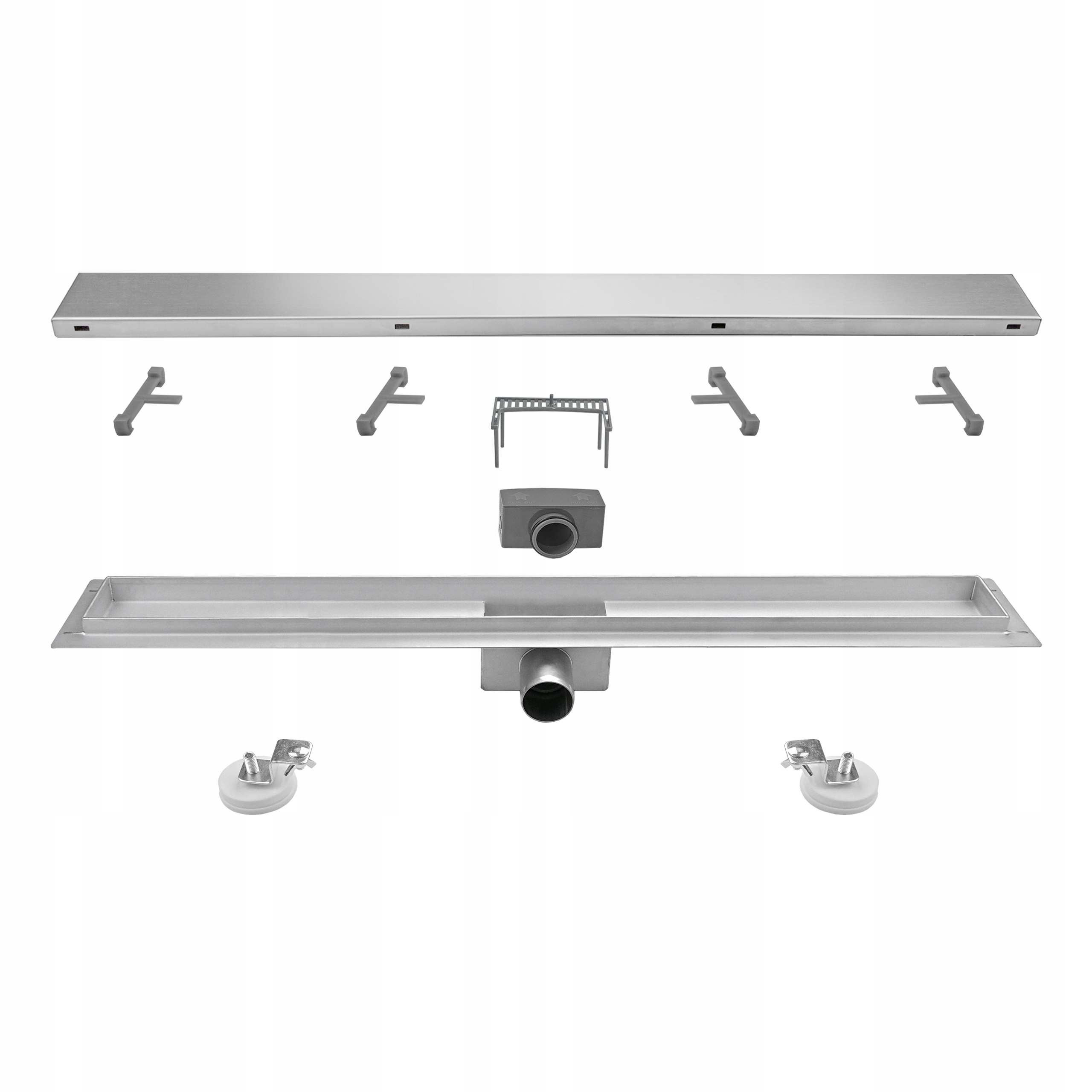 VETTÄ 2w1 ODPŁYW LINIOWY 70cm NISKI SYFON 52mm WYSOKA PRZEPUSTOWOŚĆ Stan opakowania oryginalne