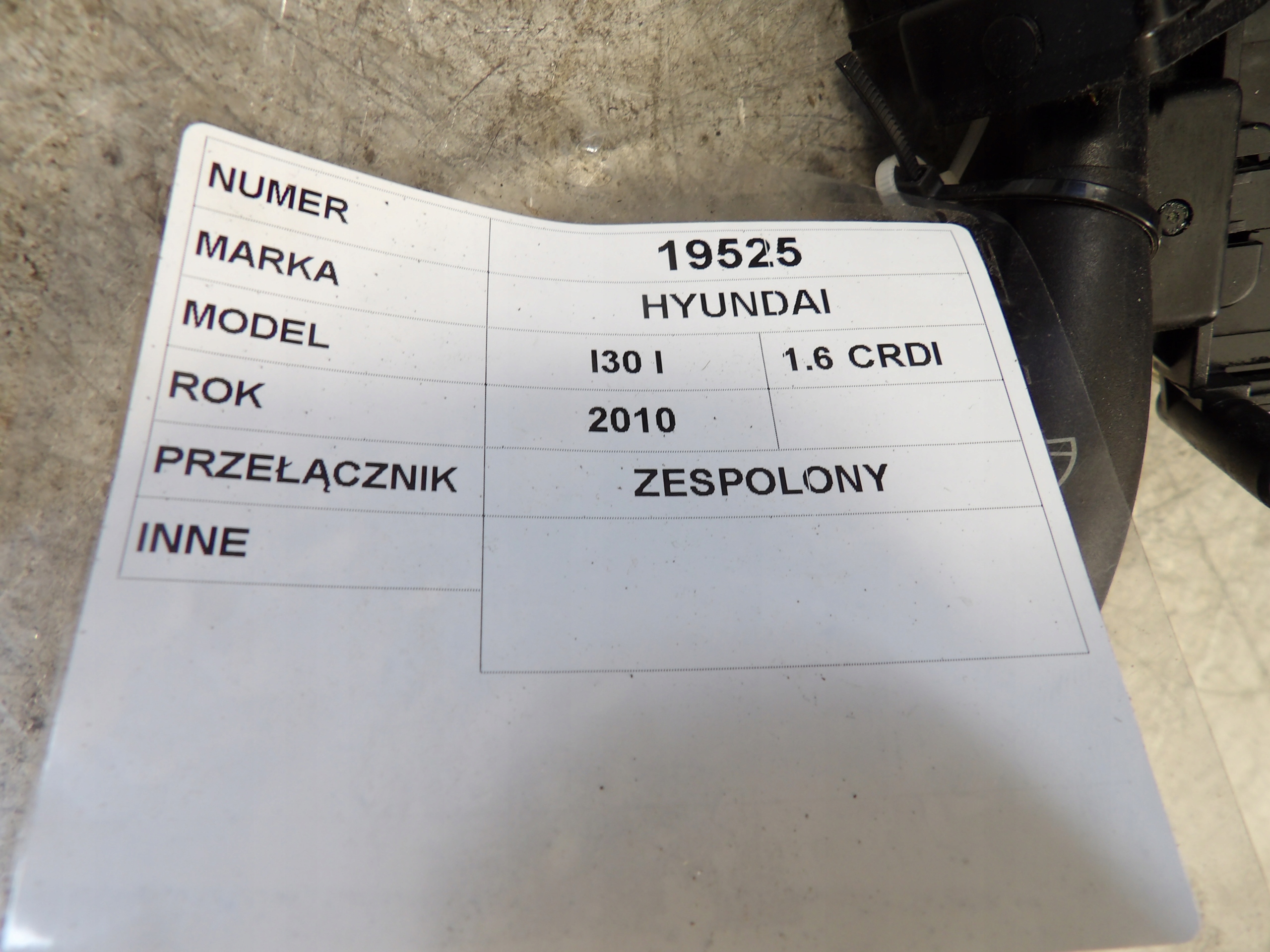 Hyundai i30 e DEVIO LUCI TERGICRISTALLO TERGI 93420-2R010, 93410-2R030