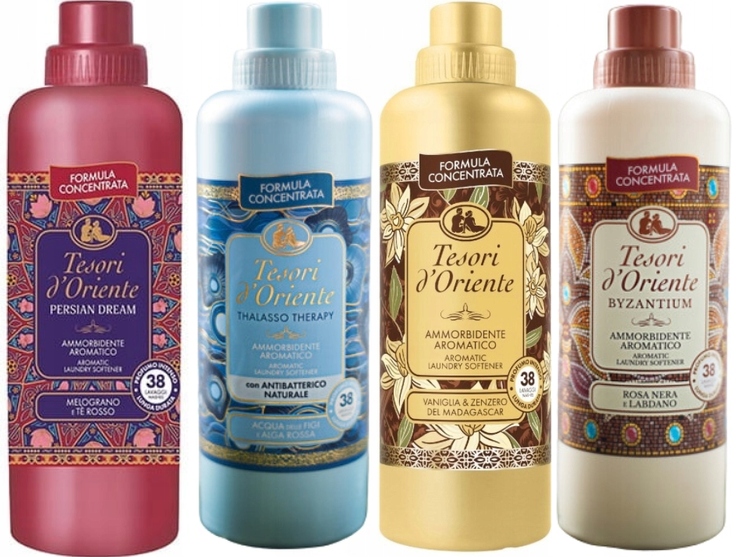 Tesori d'Oriente Sada 4 krásných aviváží 760 ml Ptvb