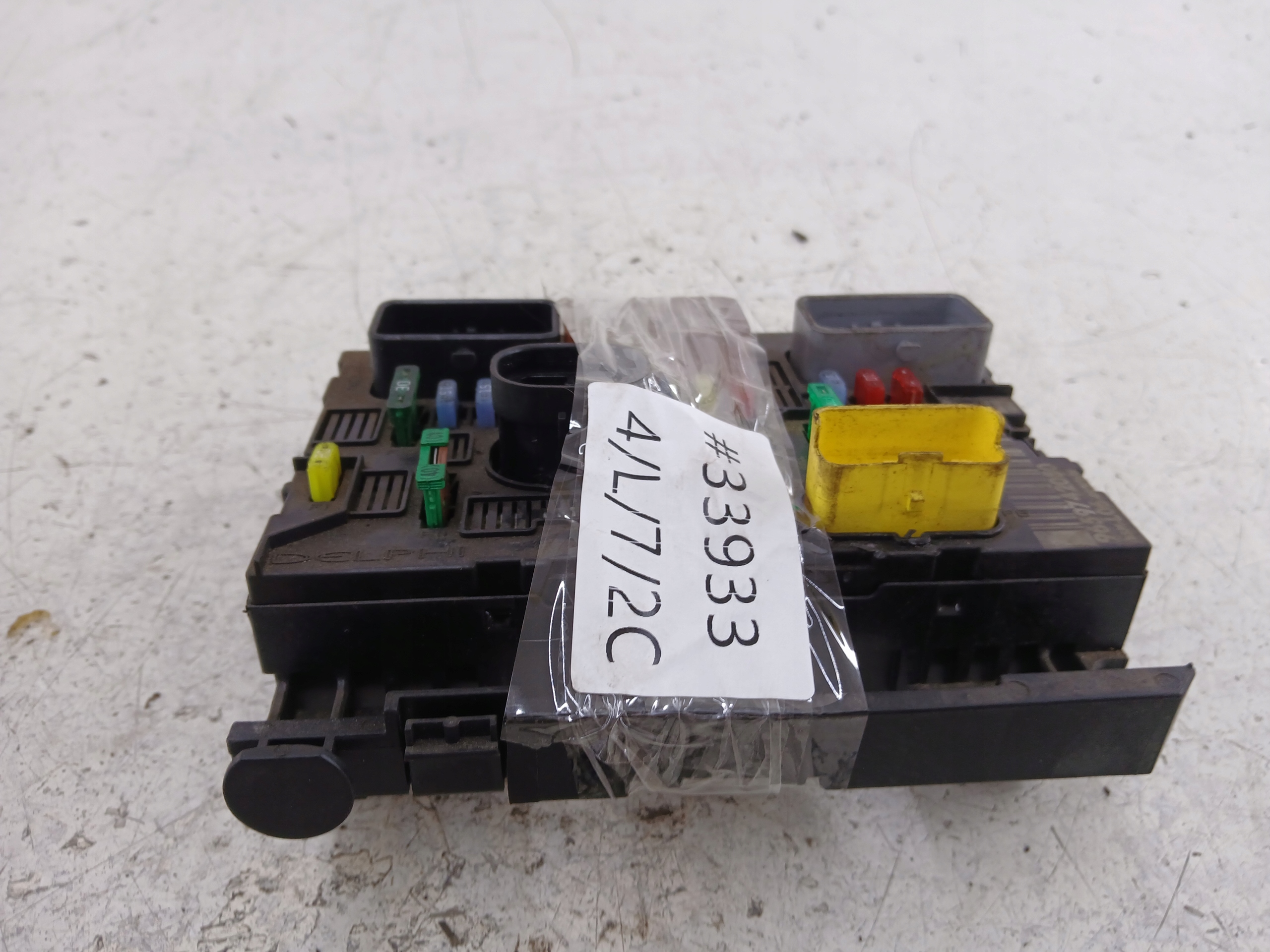 PEUGEOT 307 Module fusibles 9659742080
