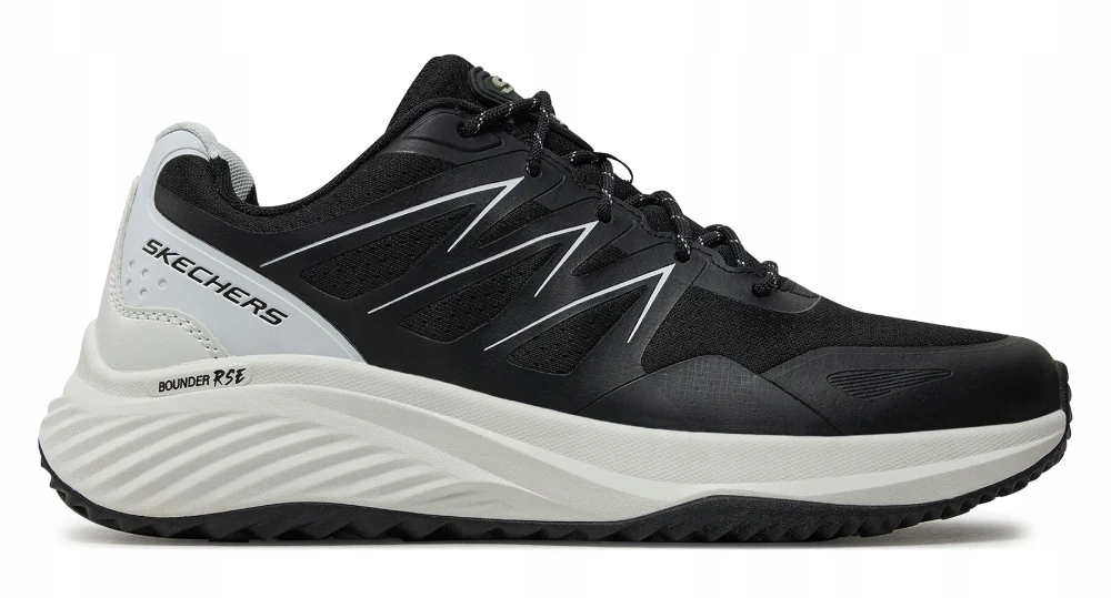 Černé Pánské Sportovní Boty Měkké Pohodlné Skechers Bounder Rse Zoner 41,5