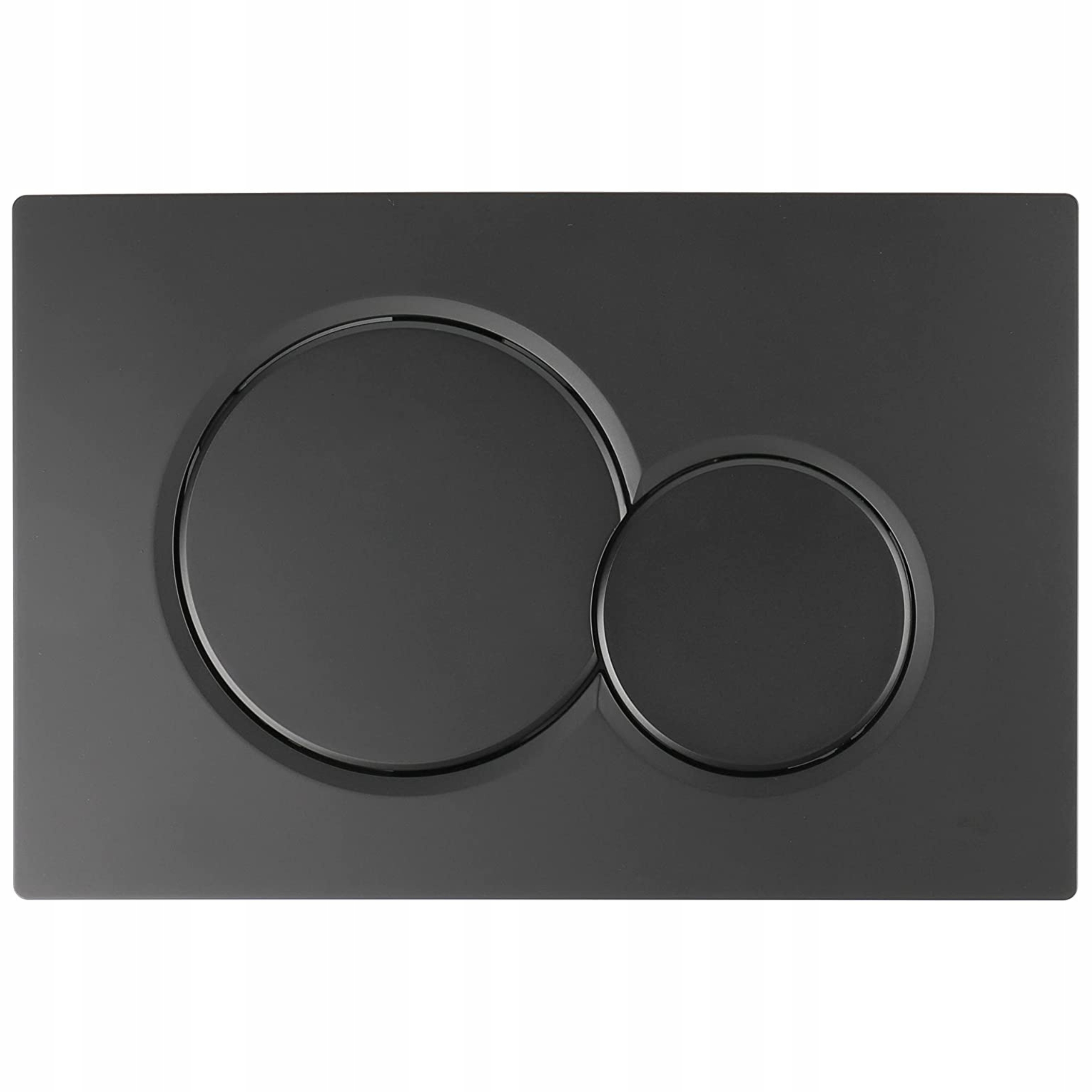 Aquauno Splachovací Tlačítko Pro Wc Geberit Sigma Černé Kulaté Tlačítka