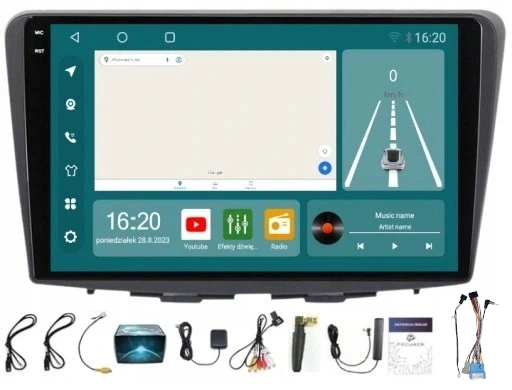 Navigační Rádio Suzuki Baleno 2015-2018 Wifi Carplay Android 8/256 Gb Sim