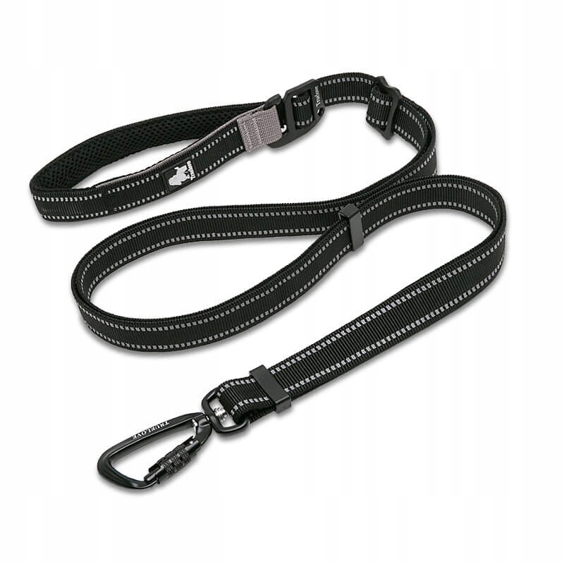Levně Vodítko Pro Psa Nastavitelná Truelove Urban Silná Reflexní 200 CM Černá