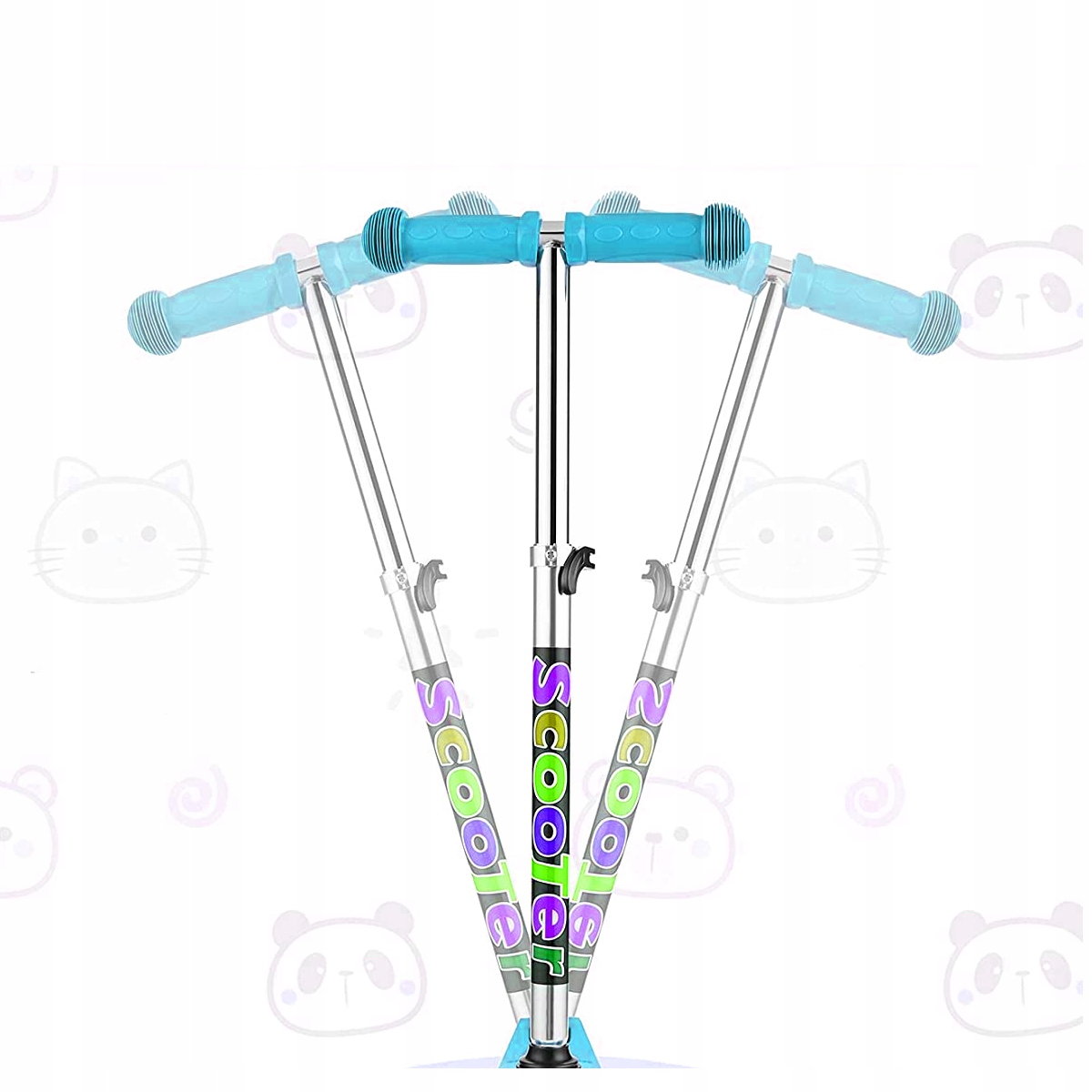 HULAJNOGA TRÓJKOŁOWA DLA DZIECI ŚWIECĄCE KÓŁKA Liczba kół 3