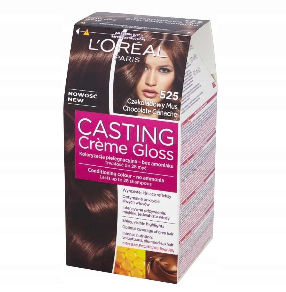 

Loreal Casting Creme farba 525 Czekoladowy Mus