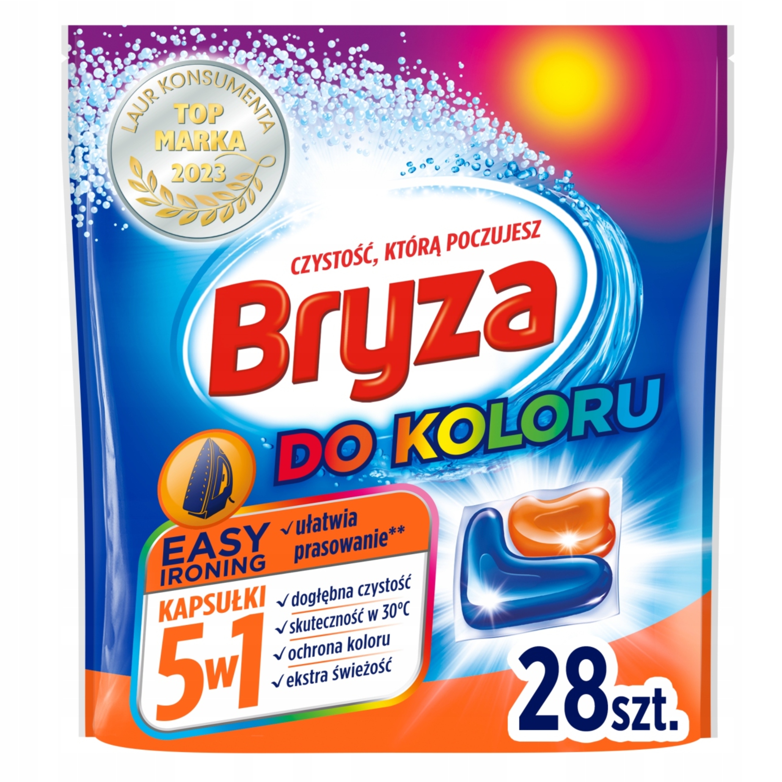 Levně Bryza Kapsle na praní usnadňující žehlení 5v1 do barvy 28 Kusů