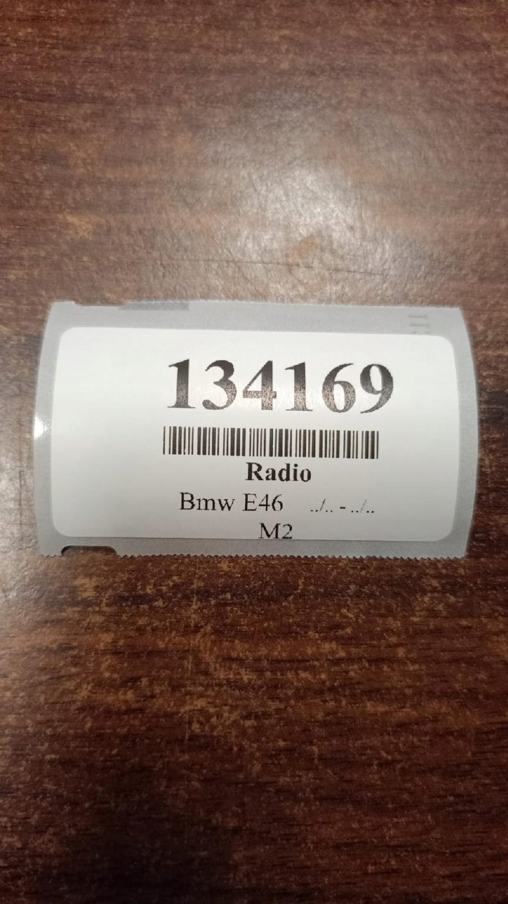 BMW E46 RADIO 65128383147