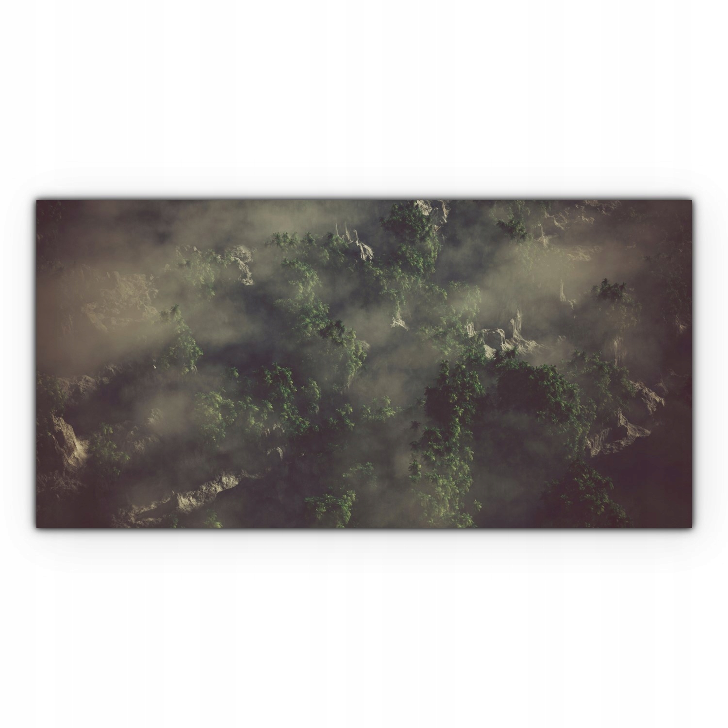 

Obraz płótno z foto 120x60 Palmy Drzewa Krajobraz