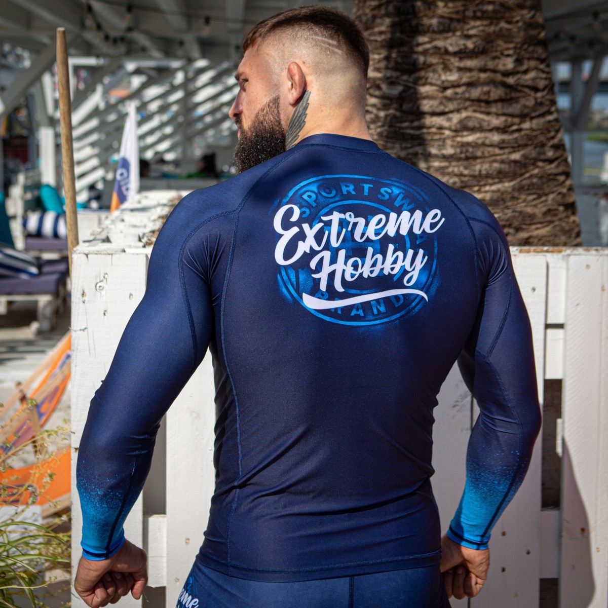 Rashguard Męski MMA BADGE L EXTREME HOBBY Kod producenta 3393-98122-L